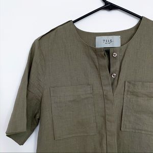 7115 by Szeki Sage Pocket Shift Dress